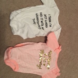 0-3 month onesies